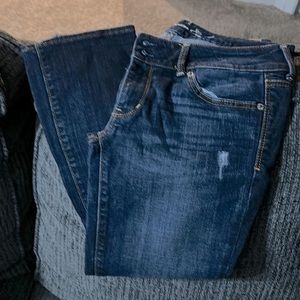 AE crop jeans size 8